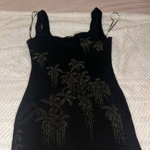 Super cute sparkly midi Zara dress